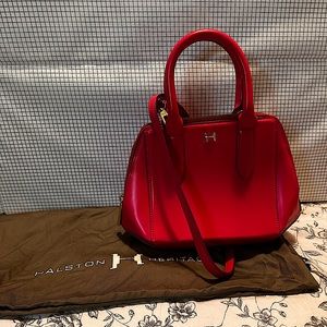 Hot Pink, geometric shape, satchel/crossbody